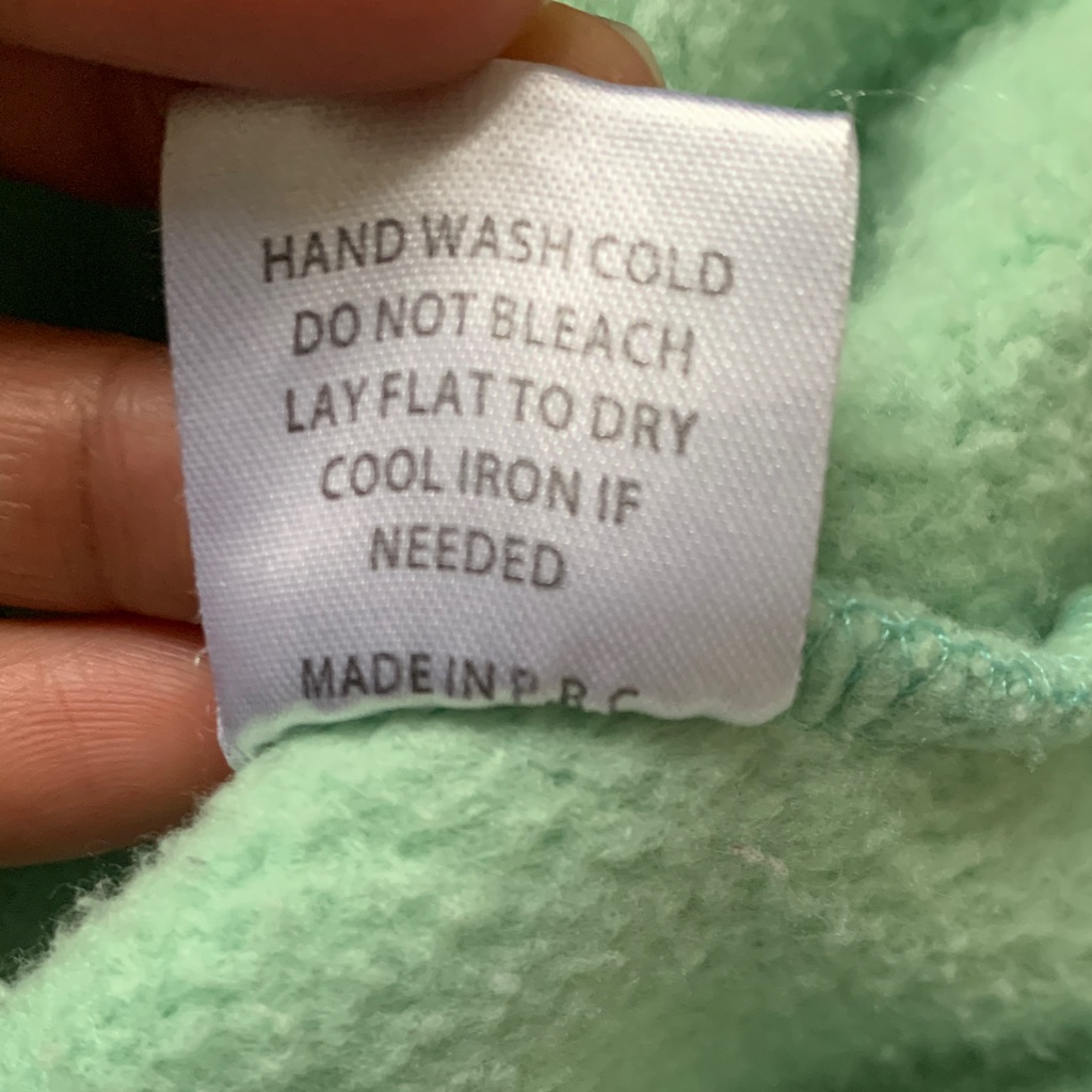 Yllw | Mint Green “I Told My Mom About You” Graphic Sweatshirt | Sz Medium - Euc — image 6 of 8